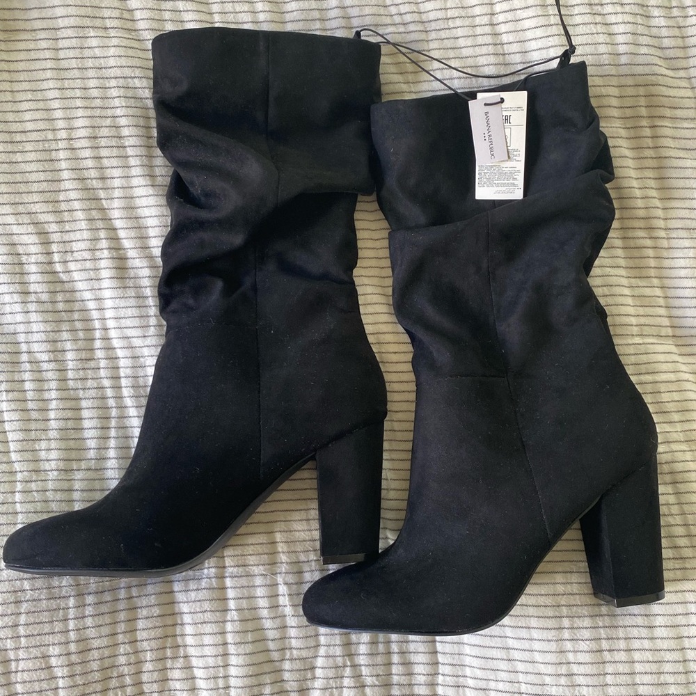 Banana republic slouchy boots size 7